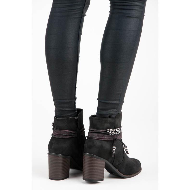 Vinceza Bottes classiques le noir 1