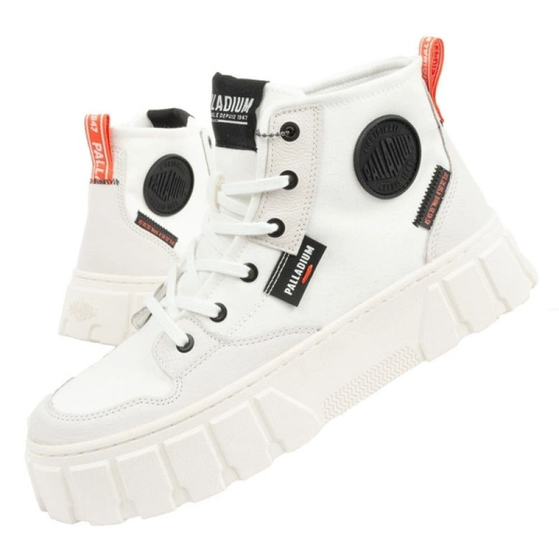 Chaussures Palladium 98573-116 blanche 2