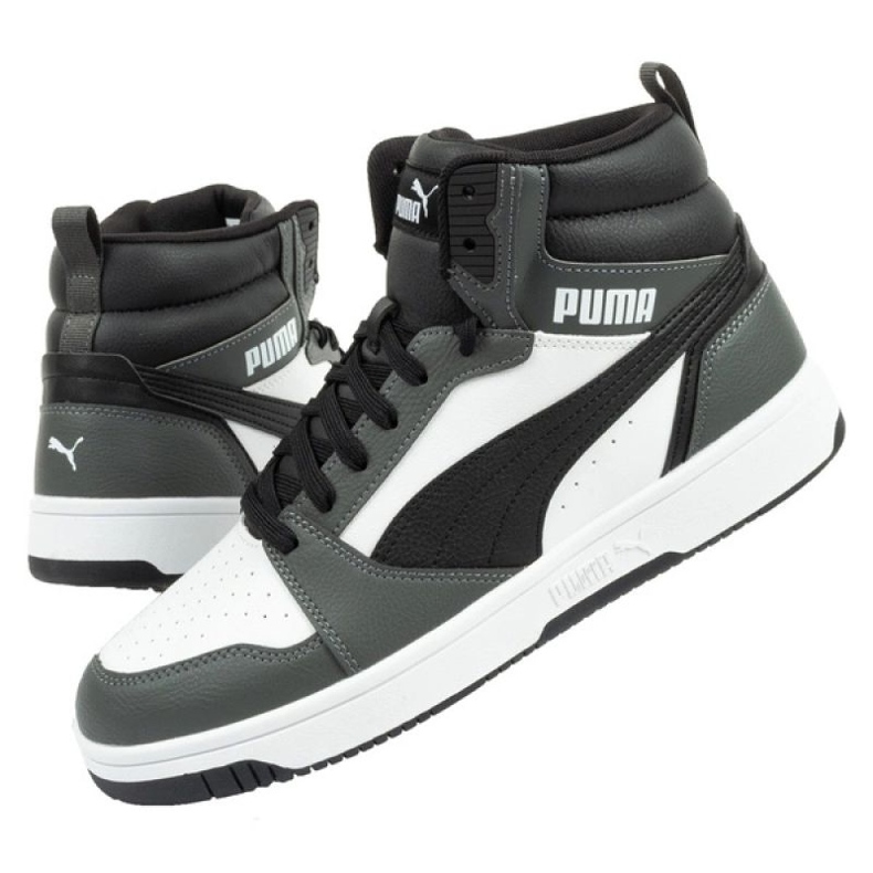 Puma Rebound v6 chaussures de sport 392326 03 gris 2