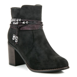 Vinceza Bottes classiques le noir 2