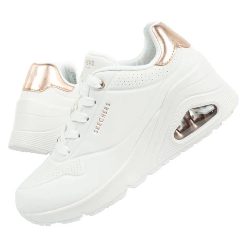 Chaussures Skechers Uno 177520/WHT blanche 2