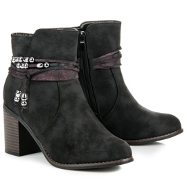 Vinceza Bottes classiques le noir 5