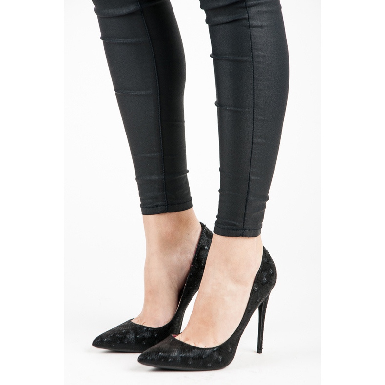 Vices Épingles à imprimé serpent le noir 1