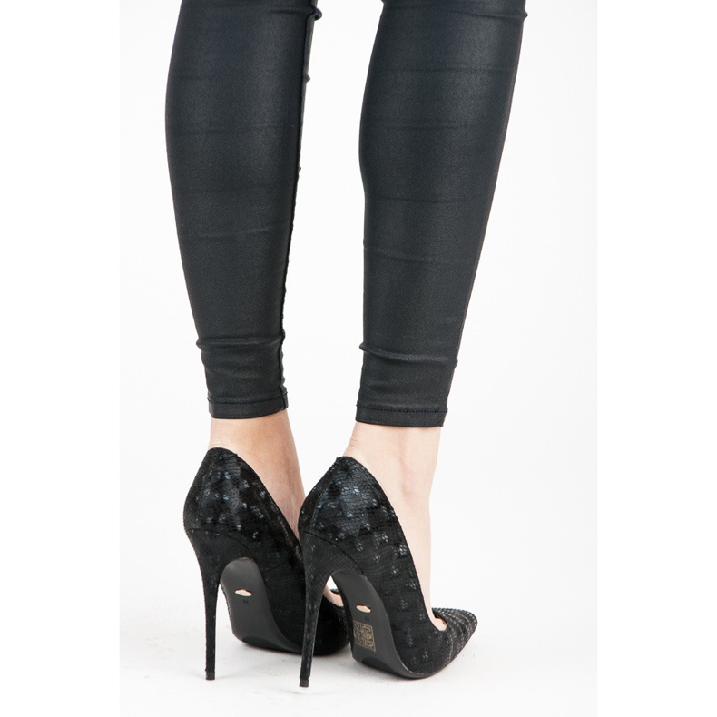 Vices Épingles à imprimé serpent le noir 2