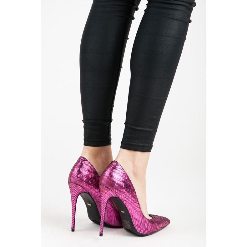 Vices Épingles à imprimé serpent violet 2