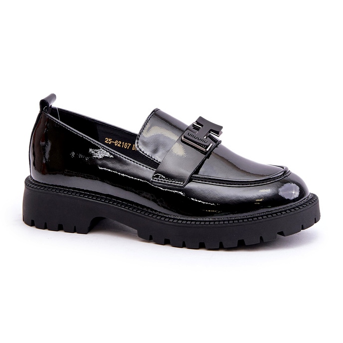 Mocassins Vernis Femme Vinceza 62187 Noir 4