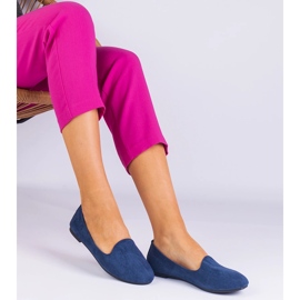 Ballerines classiques bleu marine d'Ekozamszu 3