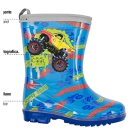 Perletti bottes en caoutchouc Camion 15648 bleu 10