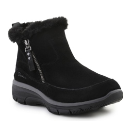 Skechers Facile à goûter les chaussures zippées! 167862-BLK le noir 1