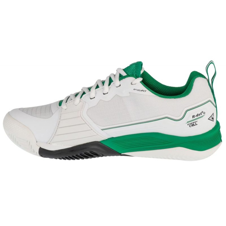 Chaussures de tennis Wilson Rush Pro 4.5 Clay WRS334350 Blanc et vert 1