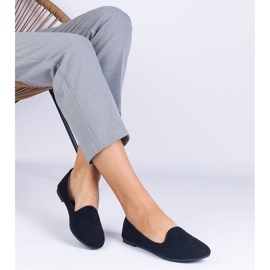 Ballerines classiques noires d'Ekozamsz le noir 2