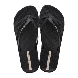 Tongs Ipanema Bossa Soft V Fem W 82840 AG715 le noir 7