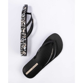 Tongs Ipanema Bossa Soft V Fem W 82840 AG715 le noir 9