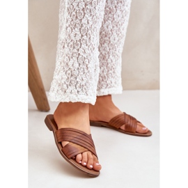 Lewski Shoes Chaussures de Lewski en cuir 3682 Camel brun 2