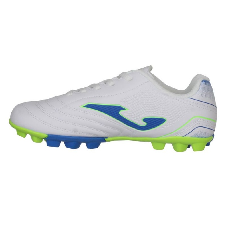 Joma Toledo 2402 FG TOJW2402Hg Chaussures de football blanches 1