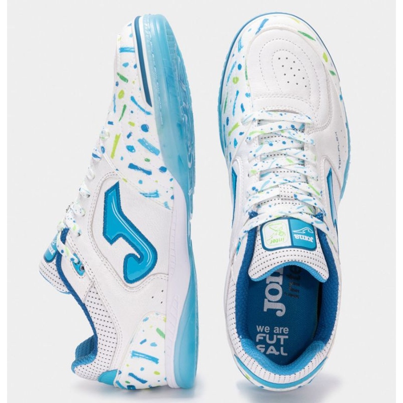 Joma Top Flex 2482 à TOPW2482in Biele Shoes blanche 1