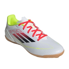 Club Adidas F50 dans IE1222 Chaussures de football blanches 1 Club Adidas F50 dans IE1222 Chaussures de football blanches 1