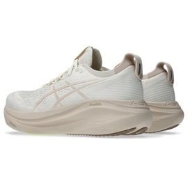 Asics gel nimbus 27 chaussures blanche 5