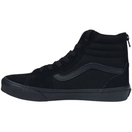 Chaussures Vans Yt Filmore Hi Zip Jr VN0A5HZFGL4 le noir 7
