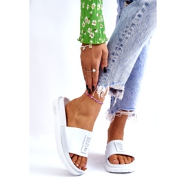 Chaussons Femme Big Star LL274428 Blanc blanche 2 Chaussons Femme Big Star LL274428 Blanc blanche 2