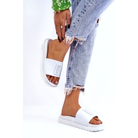 Chaussons Femme Big Star LL274428 Blanc blanche 3 Chaussons Femme Big Star LL274428 Blanc blanche 3