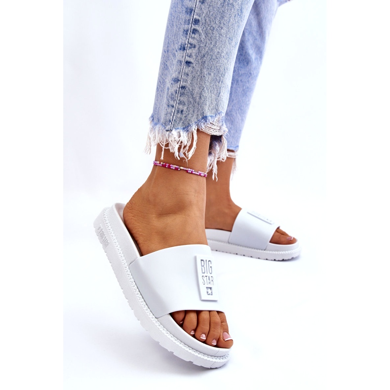 Chaussons Femme Big Star LL274428 Blanc 1