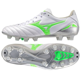 Mizuno Morelia Neo IV Pro FG P1GA253437 Chaussures de football blanche 1