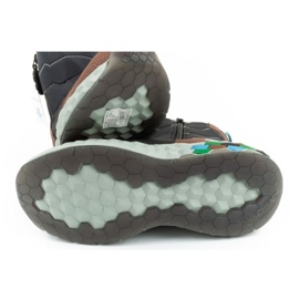 Skechers Jr 402216L/BKBR bottes de neige brun 4