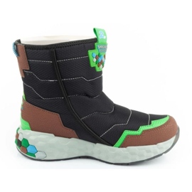 Skechers Jr 402216L/BKBR bottes de neige brun 9