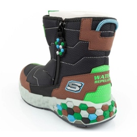 Skechers Jr 402216L/BKBR bottes de neige brun 10