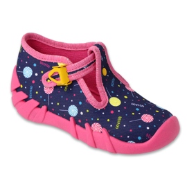 Bleus de Befado Children's 110p471 Bleu marine avec des sucettes colorées 1