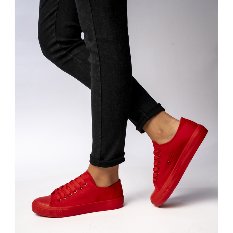 Baskets Nova Red pour femmes rouge 1