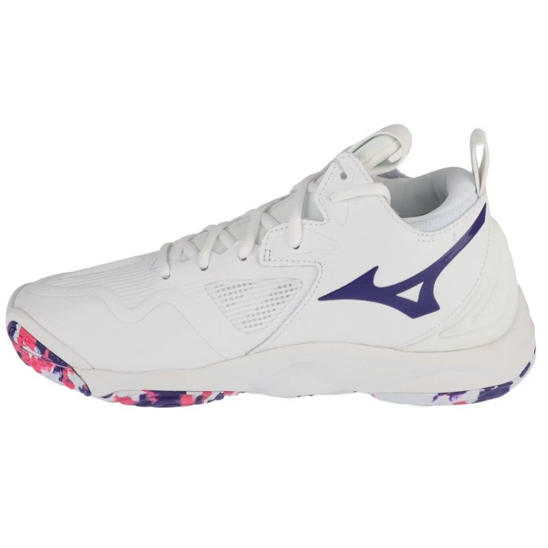 Mizuno Wave Momentum 3 Mid V1GC231720 Chaussures blanches 1