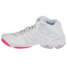 Tension d'onde Mizuno 2 Mid V1GC246520 Chaussures blanches 1 Tension d'onde Mizuno 2 Mid V1GC246520 Chaussures blanches 1