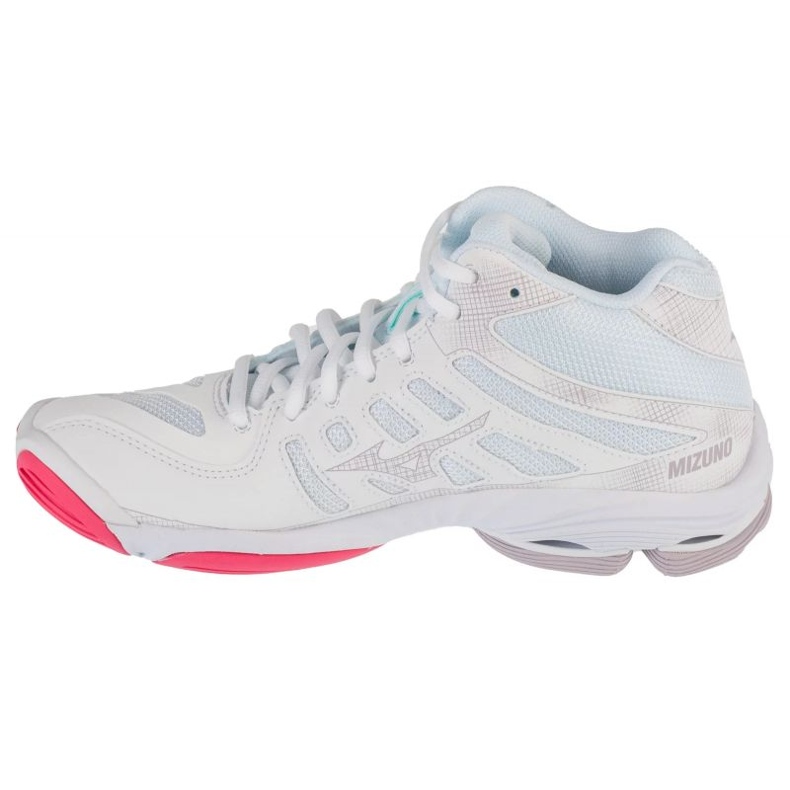 Tension d'onde Mizuno 2 Mid V1GC246520 Chaussures blanches 1 Tension d'onde Mizuno 2 Mid V1GC246520 Chaussures blanches 1