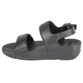 Sandales Fitflop Lulu EU4-090 Black le noir 1 Sandales Fitflop Lulu EU4-090 Black le noir 1