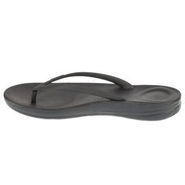 Tongs fitflop iqushion ergonomic e54-090 noir le noir 1 Tongs fitflop iqushion ergonomic e54-090 noir le noir 1