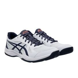 Asics upcurt 6 1071A104 102 Volleyball Chaussures blanc 1