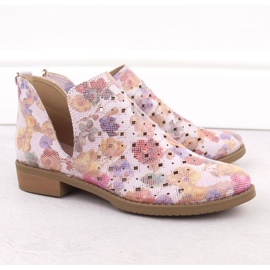M.Daszyński M. Daszyński Bottes SA62-102 Openwork violet 5