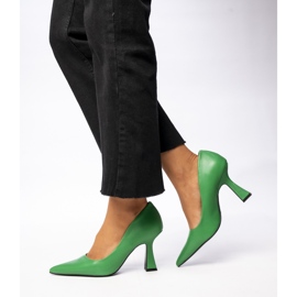 Pompes vertes Lorelle pour femmes 1