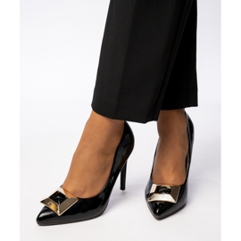Pompes noires de prestige pour femmes le noir 2