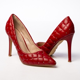 Talons hauts rouge Lumor Red pour femmes 5