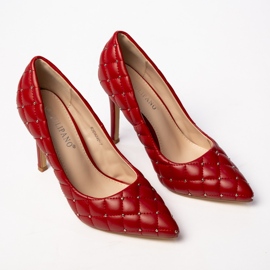 Talons hauts rouge Lumor Red pour femmes 4