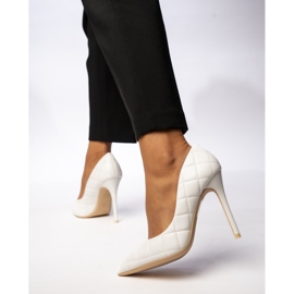 Pumps blancs Novara pour femmes blanche 2
