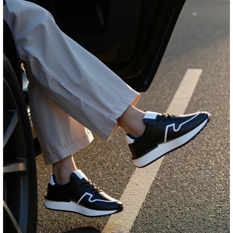 Sneakers pour femmes Velox Black le noir 2