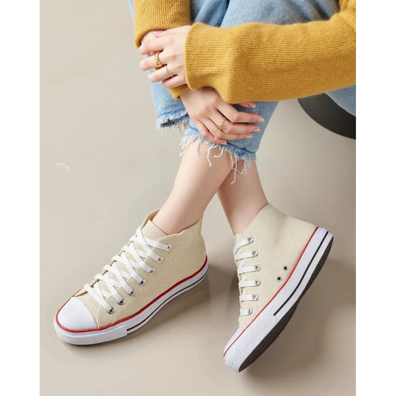 Baskets blanches Celvia pour femmes 1