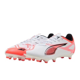 Puma Ultra 5 Play FG / AG 108169 01 Chaussures de football blanche 1