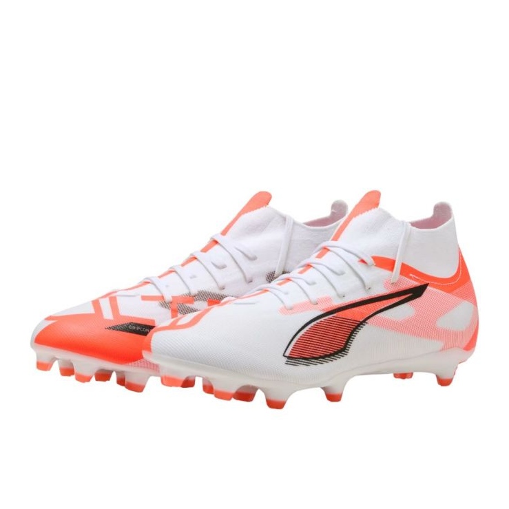 Puma Ultra 5 Match + FG / AG 108162 01 Chaussures de football blanc 1