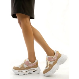 Sneakers pour femmes Luna Beige 2