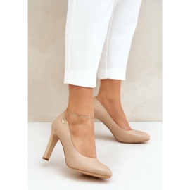 Pumps pour femmes sur le poste de sergio Leone Coffe Campbell brun 2